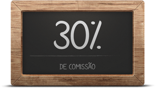 30% de comissão
