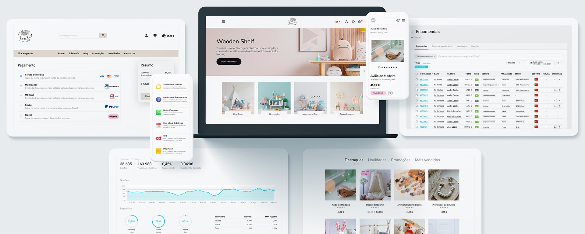 A Shopkit é uma solução completa de e-commerce