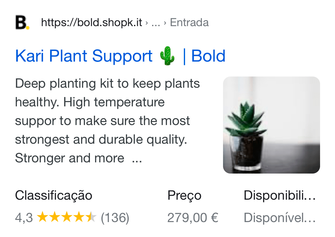 Avaliação de produtos