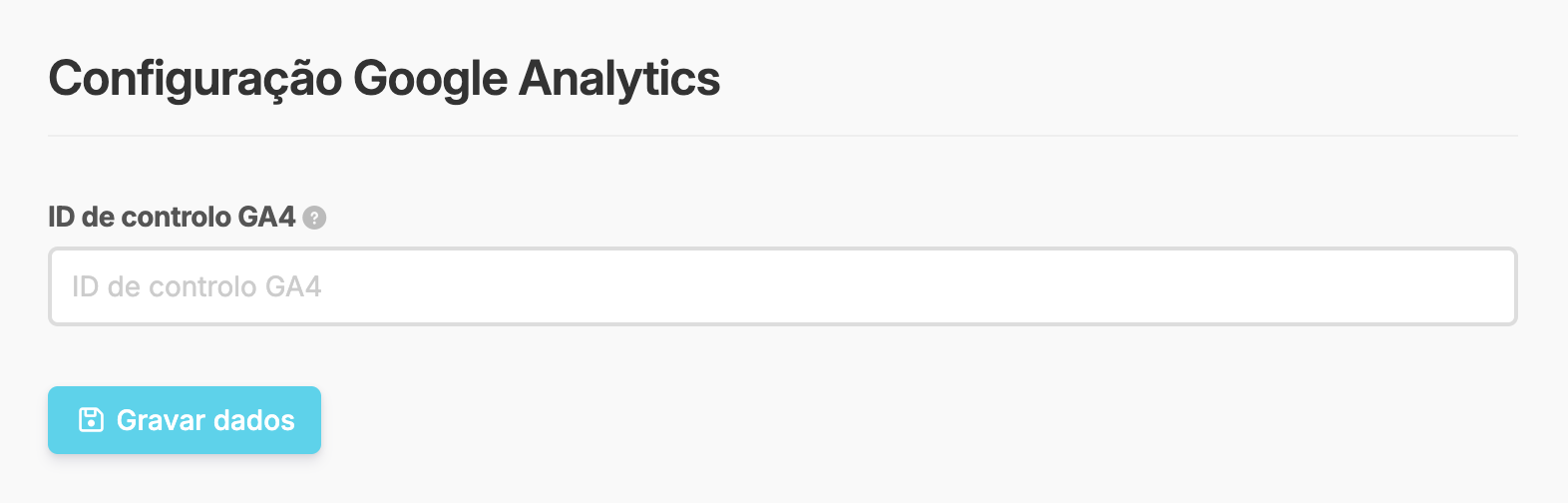 App Google Analytics