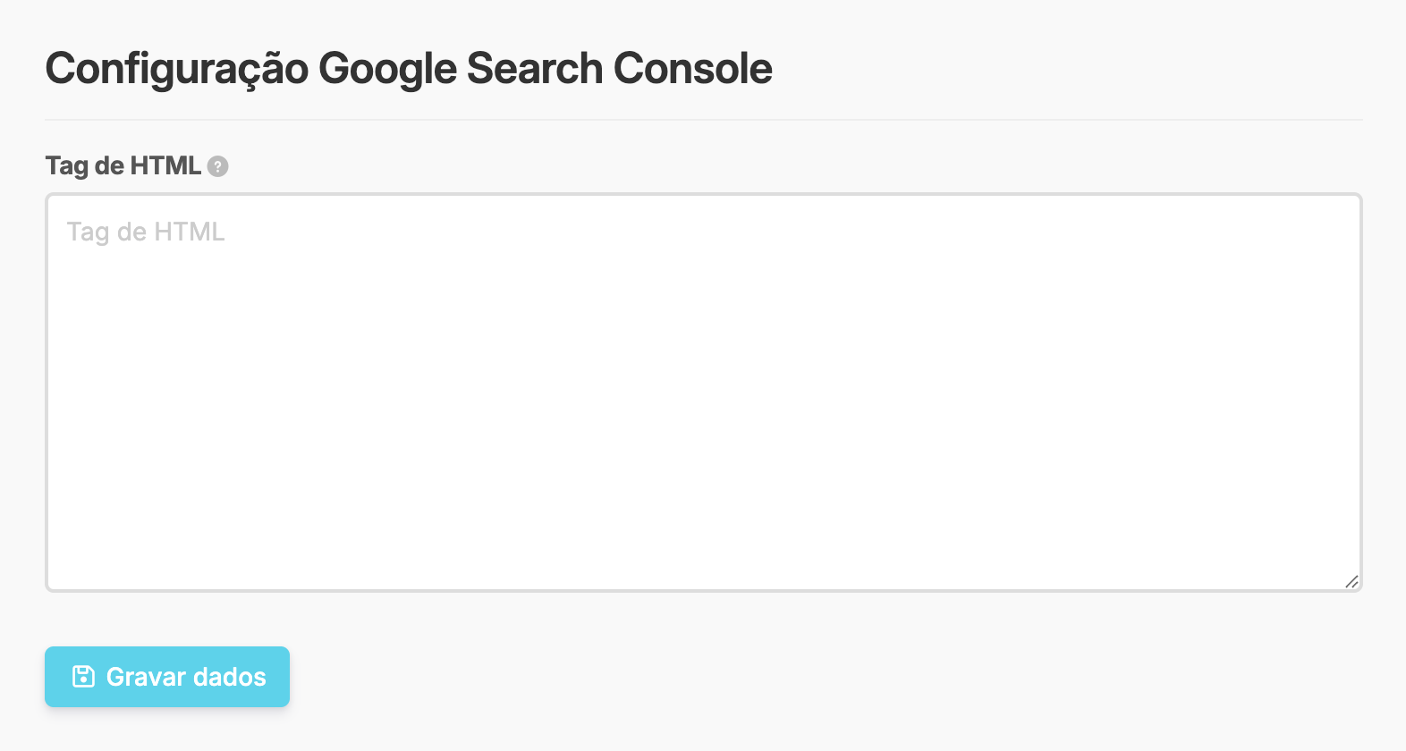App Google Search Console