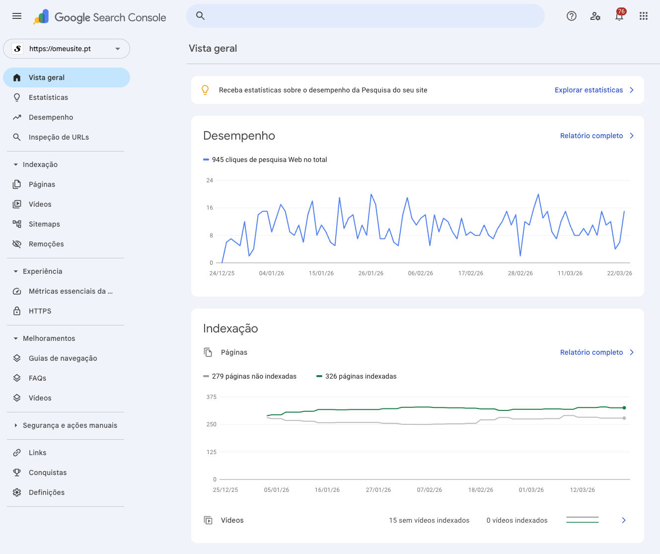 App Google Search Console