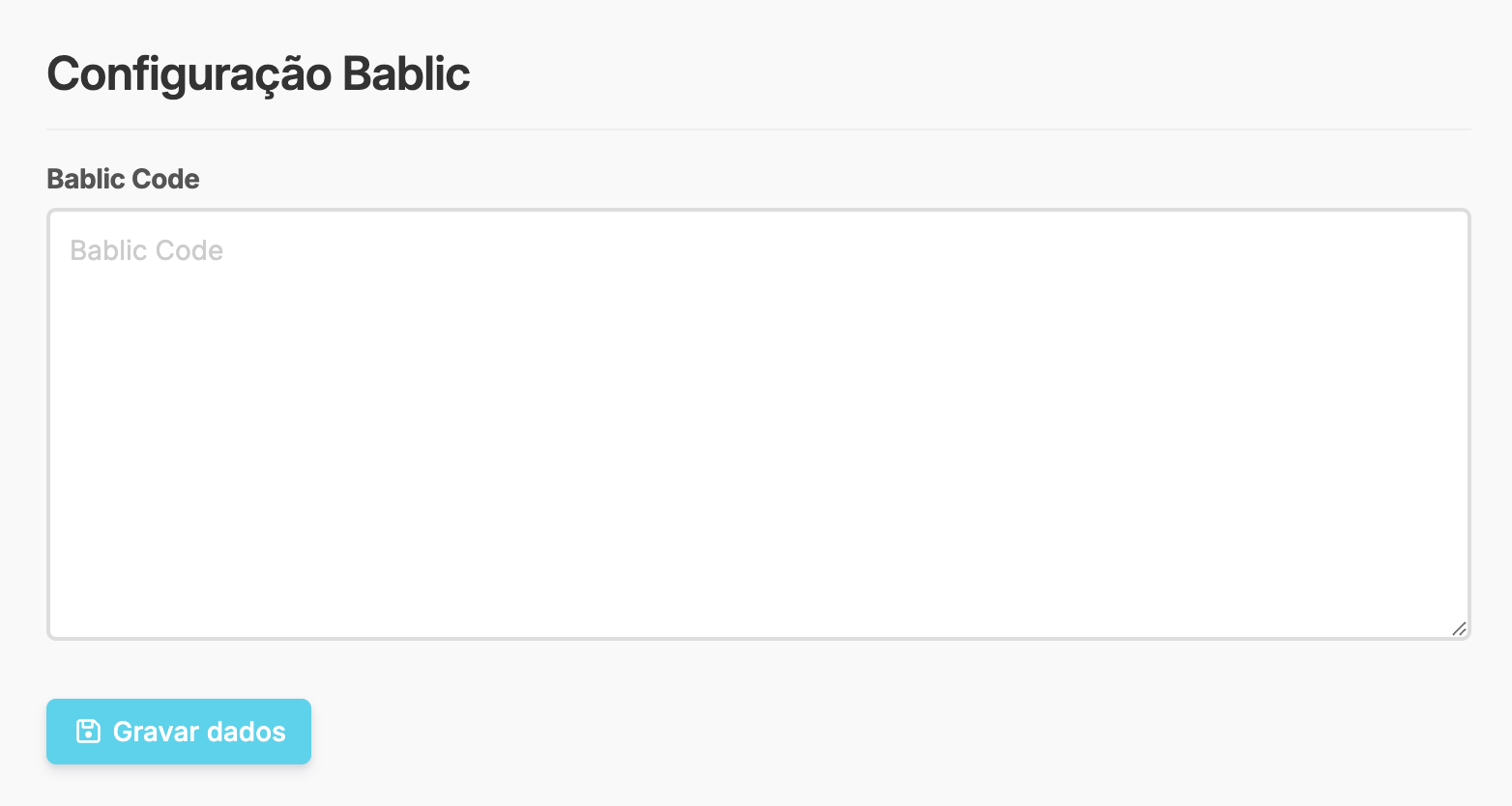 App Bablic
