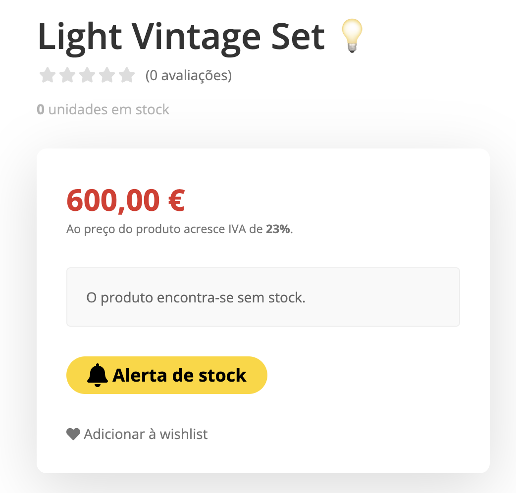 App Alerta de stock