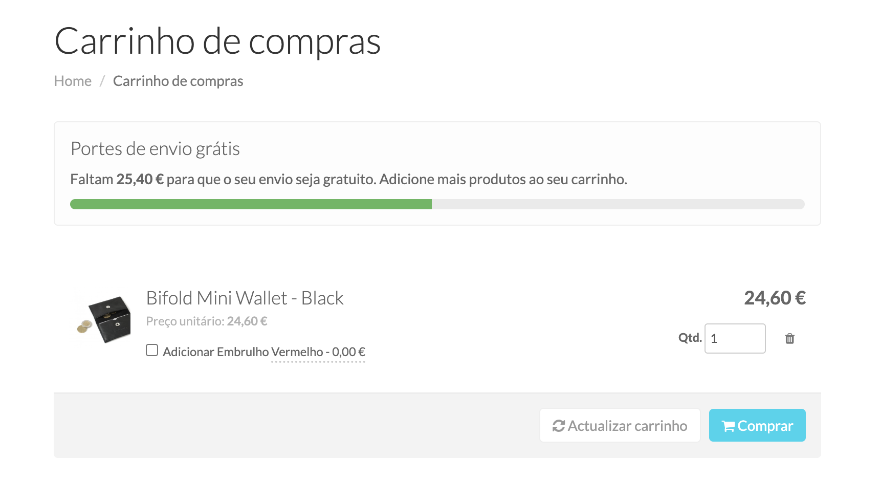 App Alerta de portes grátis