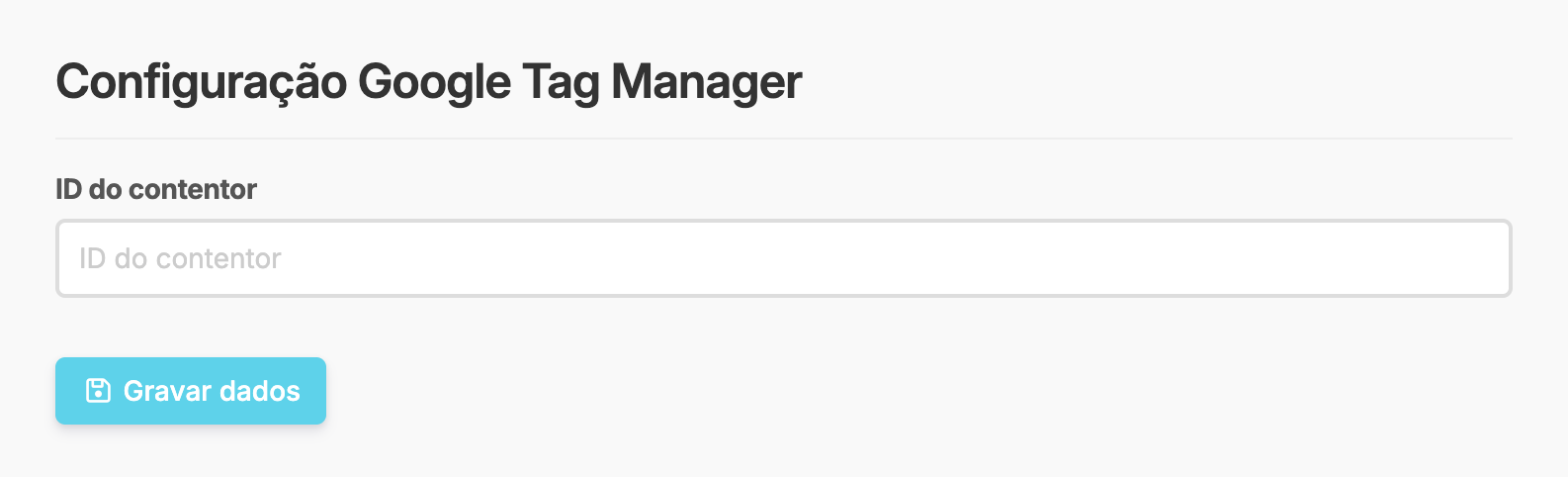 App Google Tag Manager