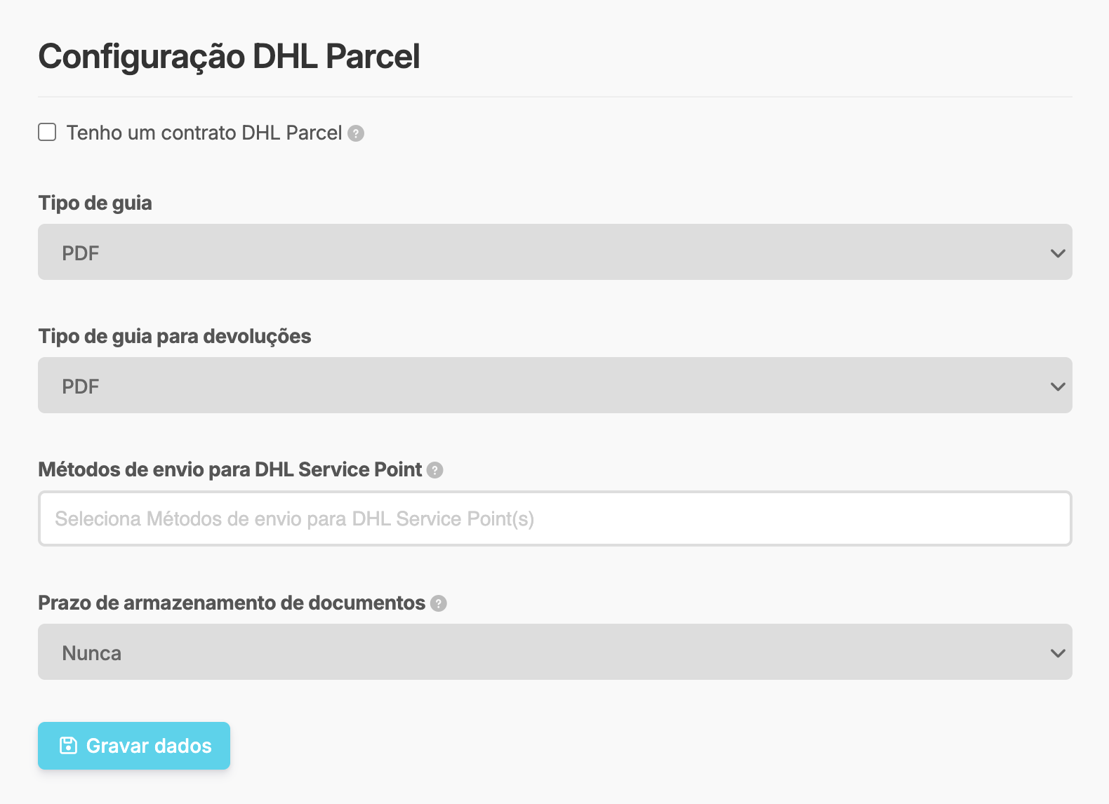 App DHL Parcel