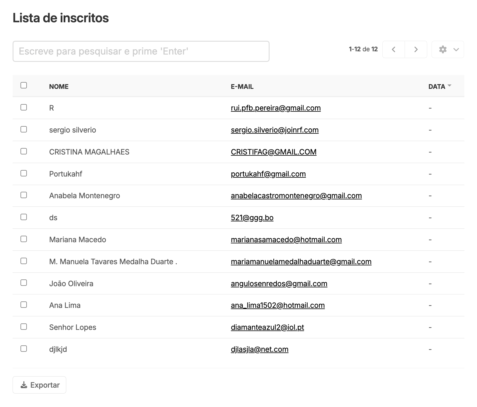 App Newsletter