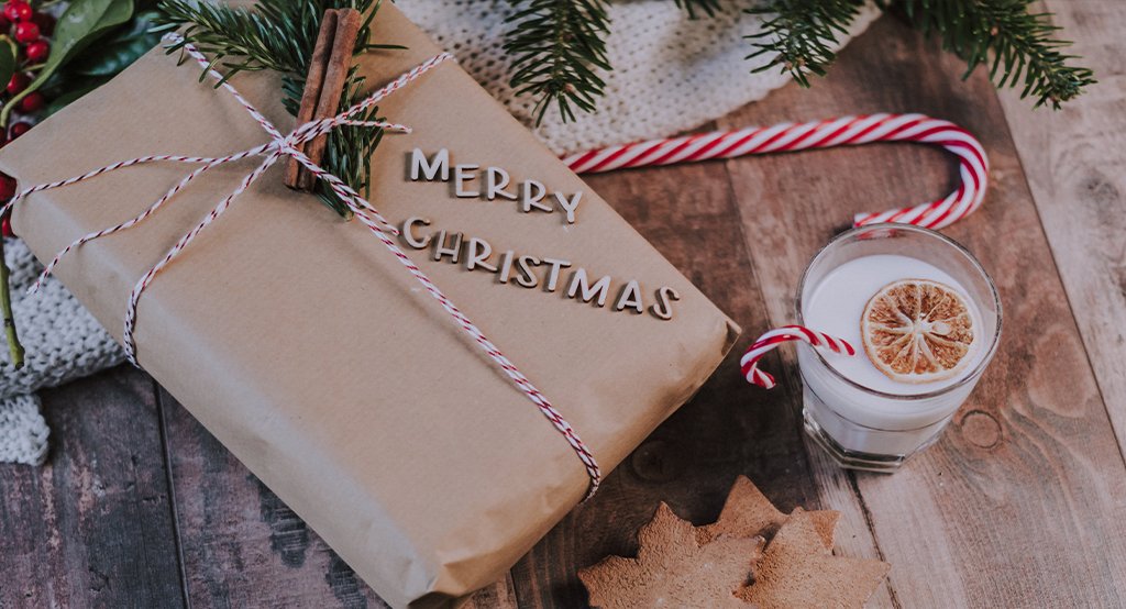 Packaging e embalagens de Natal