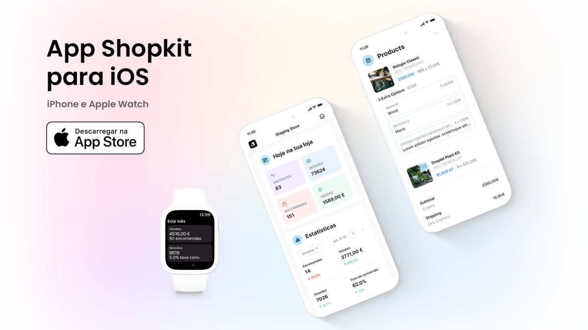 App Shopkit para iOS já disponível