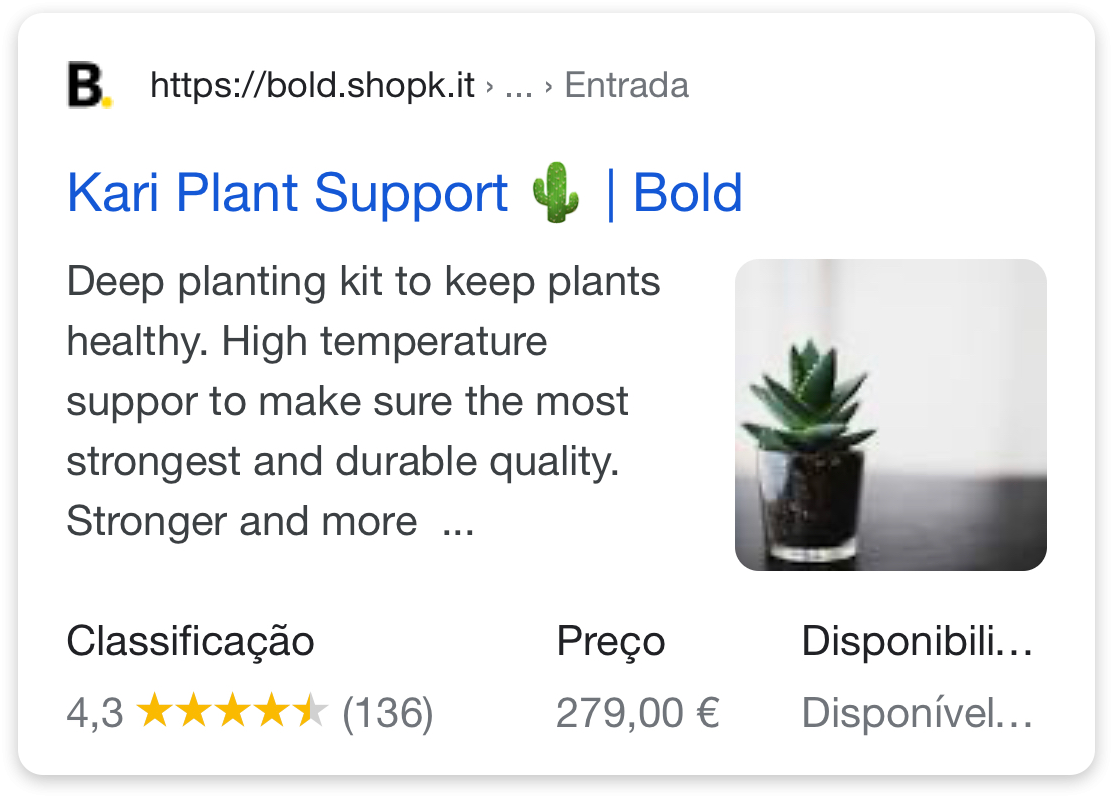 Exemplo com dados estruturados