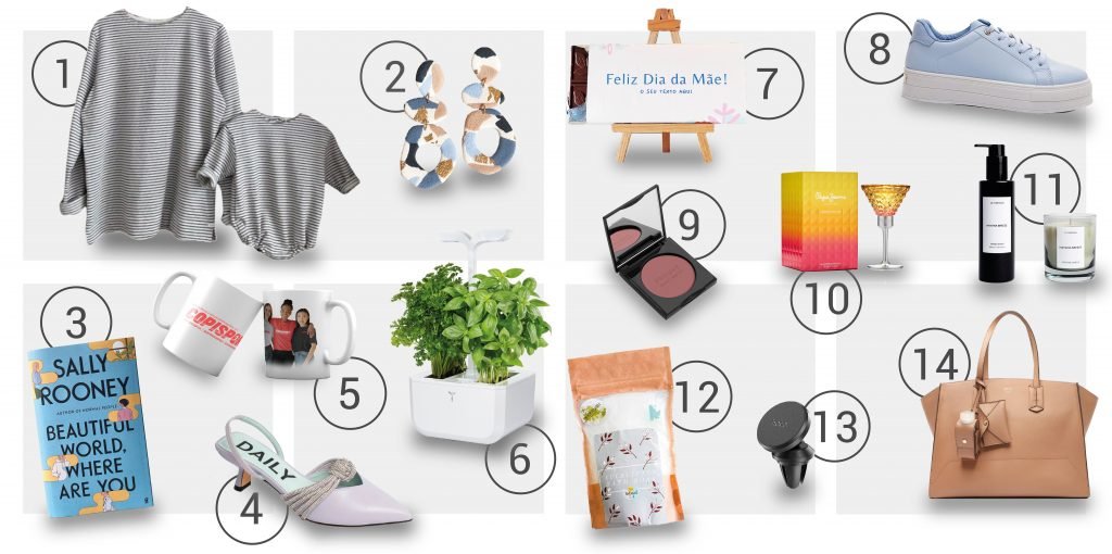 Gift Guide Shopkit para o dia da Mãe