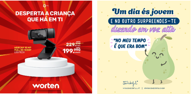 Posts redes sociais dia da criança Posts redes sociais dia da criança