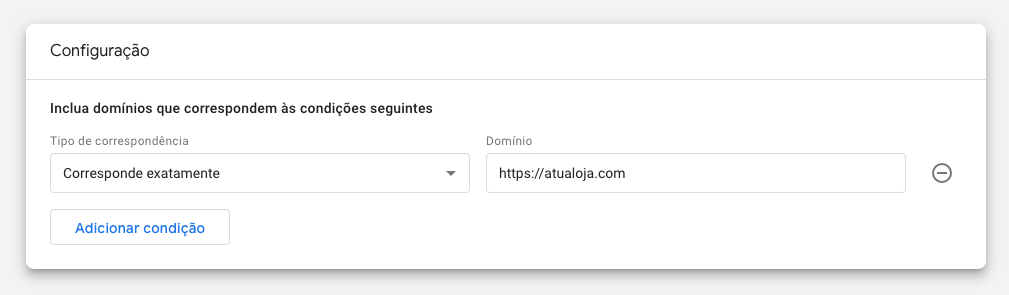 Configurar o cross domain tracking Configurar o cross domain tracking