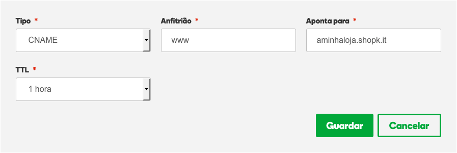 Configurar domínio na GoDaddy
