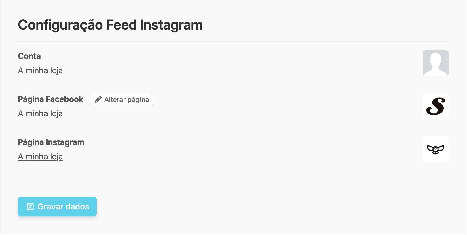 Configurar Feed instagram