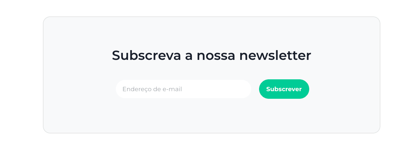 Módulo Newsletter