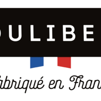 Logótipo da marca GOULIBEUR com texto 'Fabriqué en France' e bandeira francesa