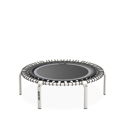 Mini trampolim redondo preto e branco da marca ACON
