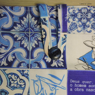 Bolsa&#x20;azulejo&#x20;Fernando&#x20;Pessoa