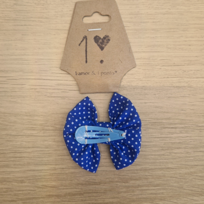 La&#x00E7;o&#x20;mini&#x20;Azul&#x20;com&#x20;bolinhas