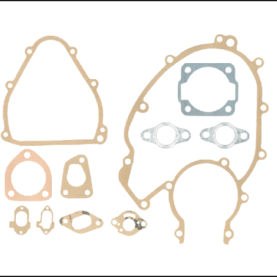 Conjunto de juntas e calços para motores em papel e metal