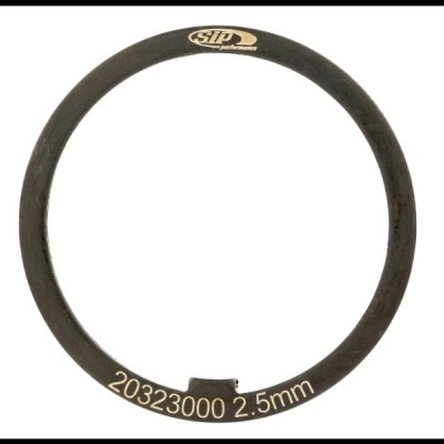 Anel metálico circular com texto gravado 'SIP performance 20323000 2.5mm'.