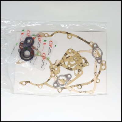 Conjunto de juntas e vedantes de motor em saco plástico transparente