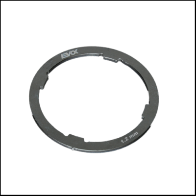 Anel metálico cinzento EVOK 1.2 mm