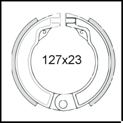 Anel metálico branco com inscrição 127x23