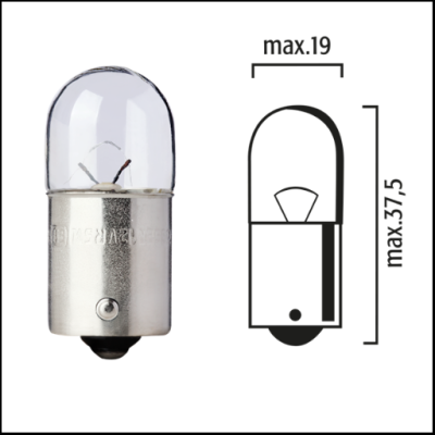 Lâmpada pequena com base metálica prateada e cúpula de vidro transparente