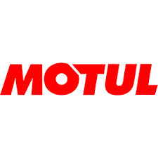Logotipo MOTUL vermelho em fundo branco