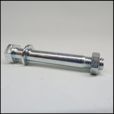 Parafuso metálico com porca e arruela