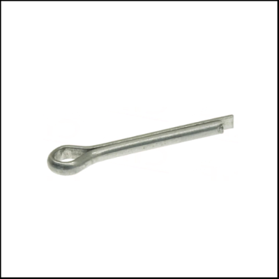 Pino metálico galvanizado com laço numa extremidade