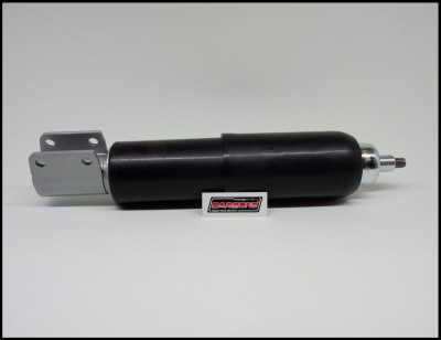 Amortecedor preto com suporte metálico e cartão GORRASI