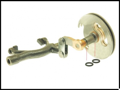 Peças metálicas para máquina com anéis de borracha