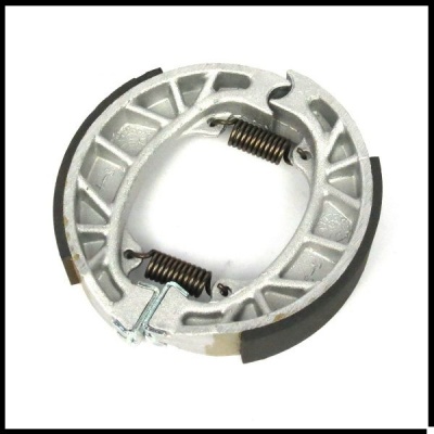 Sapatas de travão circulares metálicas com molas