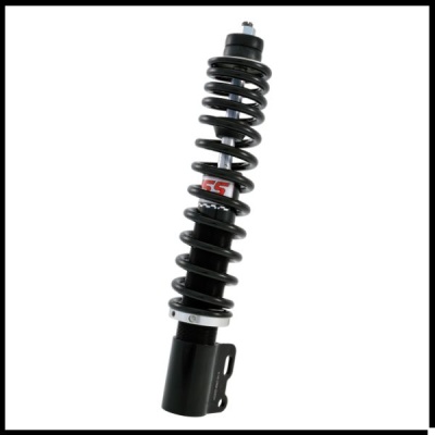 Amortecedor de mola preta para veículo com etiqueta SS