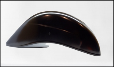 Capacete preto brilhante com interior branco