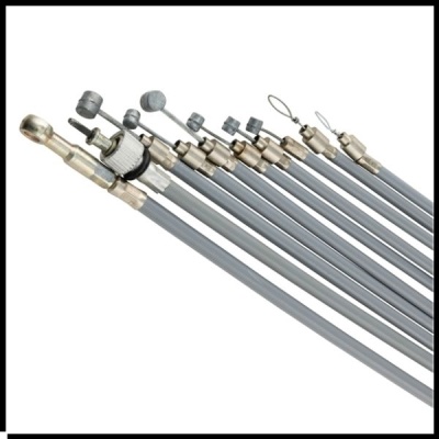 Conjunto de cabos metálicos com diferentes tipos de pontas