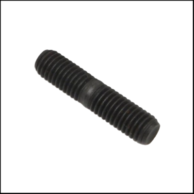 Parafuso preto com rosca dupla