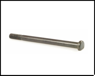 Parafuso metálico longo com cabeça redonda