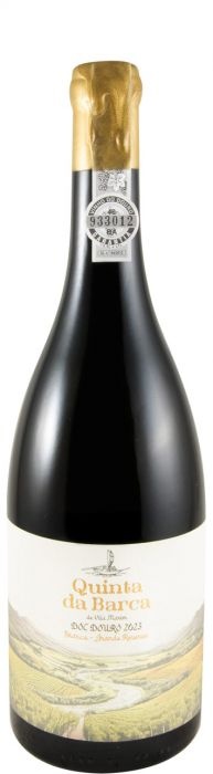 Garrafa de vinho Quinta da Barca DOC Douro 2021 com rótulo e selo