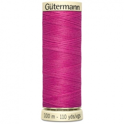 Bobina de linha de costura rosa Gütermann 100 m