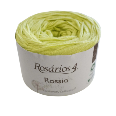 Novelo de fio Rosários 4 Rossio verde claro