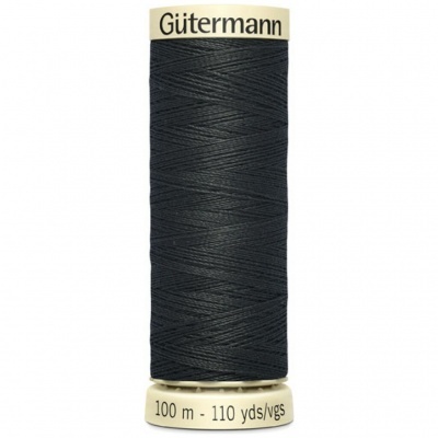 Rolo de linha de costura preto Gütermann 100 m