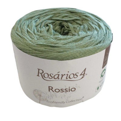 Rolo de fio verde claro Rosários 4 coleção Ecofriendly