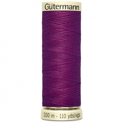 Carretel de linha roxa Gütermann com 100 m