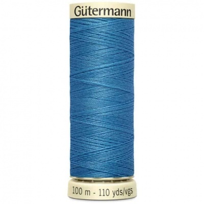 Cone de linha azul Gütermann 100 m 110 yds