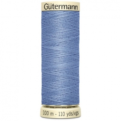 Rolo de linha de costura azul claro Gütermann 100 m